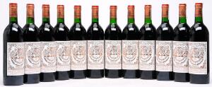 12 bts. Château Pichon Longueville Baron, Pauillac. 2. Cru Classé 1985 A-AB bn. Owc.