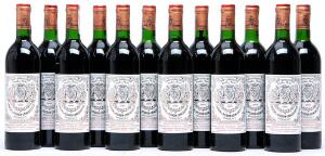 12 bts. Château Pichon Longueville Baron, Pauillac. 2. Cru Classé 1985 A-AB bn. Owc.