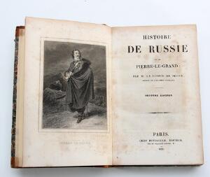 Russia M. le comte de Ségur Histoire de Russie. Paris 1835.  Herzen Mémoires de limperatrice Catherine II. London 1859. 2