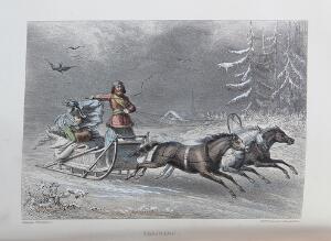 Russia and Siberia Bourdier Voyage pittoresque en Russie [...]. Paris 1854.  Boulangier Notes de voyage en Sibérie. 1891. 2