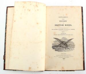 A Supplement to the History of British Birds. The Figures Engraved on Wood by T. Bewick. Parts I and II,