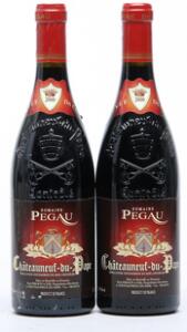 2 bts. Chateauneuf-du-Pape, Da Capo, Domaine de Pegau 2000 A hfin.