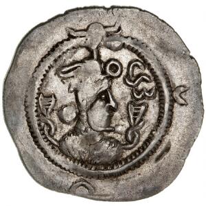 Antikkens Grækenland, Hephtaliterne, ca. 460 e.Kr., Drakme, Ag, 4,15 g, cf. Mitch. 1453