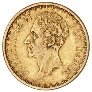 Frederik VI, 1 Frederik dor 1831 FF, H 4B