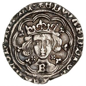 England, Edward IV, 1464-1470, Groat u. år, Bristol, N 1580, S 2004