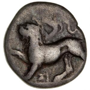 Antikkens Grækenland, Peloponnes, Sicyonia, 400-300 f.Kr., Ar-Drachm, 2,55 g, SNG Cop. 57-58