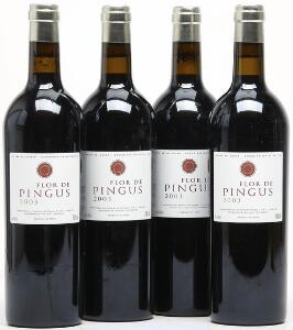 24 bts. Flor De Pingus, Dominio de Pingus, Ribera Del Duero 2003 A hfin. Oc.