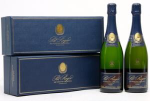 1 bt. Champagne Cuvée Sir Winston Churchill, Pol Roger 1999 A hfin. Oc. etc. Total 2 bts.