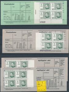 Grønland. Lot uofficielle frimærkehæfter DAFILA 73, PF-G3-12 komplet, i alt 11 stk. incl. 2 stk. nr.8