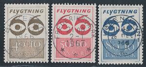 1966. Flygtning 1966. LUXUS-stemplet sæt.