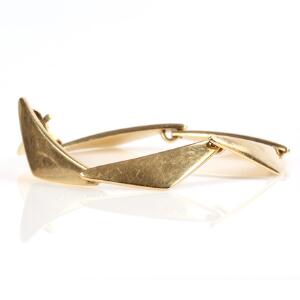 Georg Jensen Armbånd af 18 karat guld. Diam. ca. 5,5 cm. Originalt etui medfølger. Købt i Bond Street 2001.
