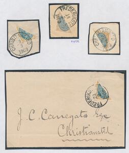 1903. 4 cents. Planche HALVERINGER incl. tk.14.