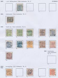 Sverige. 1855-2006. Samling med bedre ældre udgaver, tæt besat efter 1900 og incl. mange LUXpragtstempler. Bør ses