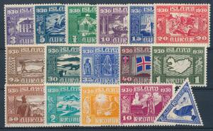 1930. Altinget. Komplet postfrisk sæt. AFA 6000