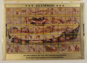 1982. UDKAST til 1982-julemærket.