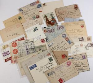 England. BREVE. Lot med 29 gamleældre breve fra perioden 1870-1970´erne incl. bedre.