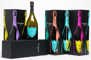 3 bts. Champagne Dom Pérignon, Moët et Chandon 2002 A hfin. Oc.