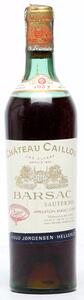 1 bt. Château Caillou Creme de Tête, 2. Cru Classé, Barsac 1937 Chateau bottled. CD msmls.