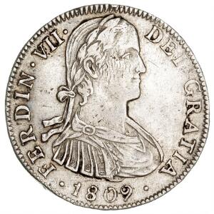Mexico, 4 Reales 1809, KM 101