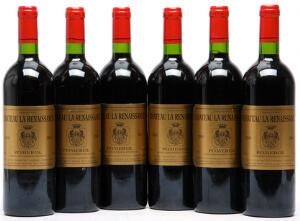 18 bts. Chateau La Renaissance, Pomerol 2000 A hfin.