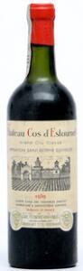 1 bt. Château Cos d Estournel, Saint - Estephe. 2. Cru Classé 1959 Bottled in DK. AB ts.