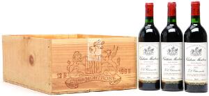 12 bts. Château Montrose, Saint - Estephe. 2. Cru Classé 1986 Owc.