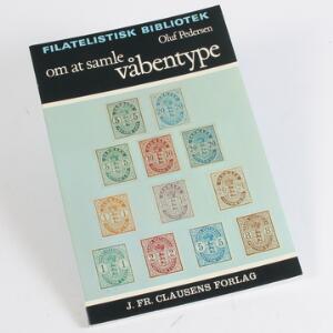 Litteratur. Om at samle Våbentype. Af Oluf Pedersen 1974. 53 sider.