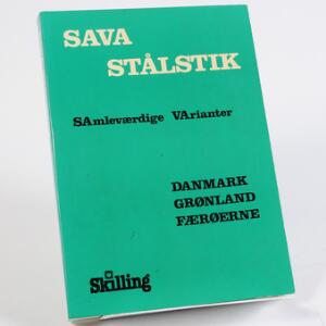 Litteratur. SAVA Stålstik. Samleværdige Varianter. Danmark, Grønland og Færøerne. Skilling 1986. 340 sider.