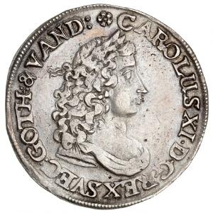 Svensk besættelse af Bremen  Verden, Karl XI, 23 Taler  Gulden 1675 AH, SB 19, KM 87