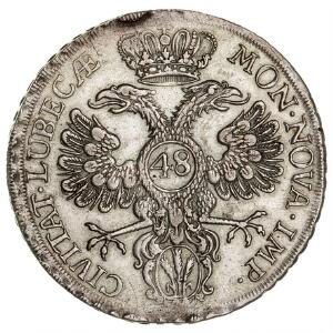 Tyskland, Lübeck, Thaler 1752, Dav. 2420