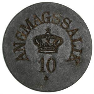 Grønland, Angmagssalik, 10 øre u. år 1894-1926, Sieg 39