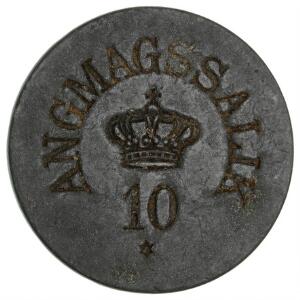 Grønland, Angmagssalik, 10 øre u. år 1894-1926, Sieg 39