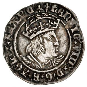 England, Henry VIII, 1509 - 1547, groat, London, S 2337D