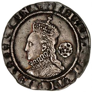 England, Elizabeth I , 1558 - 1603, sixpence 1574, S 2566