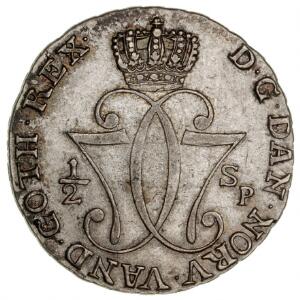 Norge, Christian VII, 12 speciedaler 1776, NM 17, H 3, smuk mønt med lidt møntskær