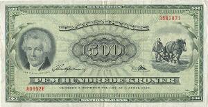 500 kr 1965 A0, Svend Andersen  Riim, Sieg 138