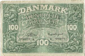 100 kr 1951 k, Riim  Ingerslevgaard, Sieg 126