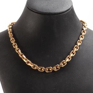 Ankerhalskæde af 14 kt. guld i forløb. L. 43,5 cm. Vægt 96 gr.
