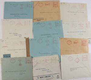 Danmark. 33 censurbreve fra 2.verdenskrig med franco-stempler, all sendt til NORGE.