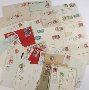 Danmark. 65 censurbreve fra 2.verdenskrig, alle sendt til NORGE.