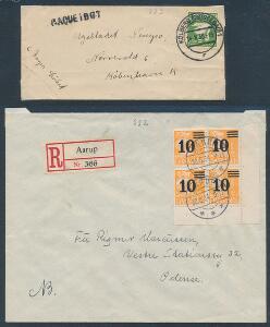 1934-1936. 4 breve, deraf 3 med H. C. Andersen.