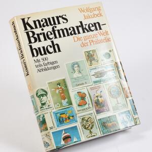 Hele Verden. Litteratur. Knaurs Briefmarkenbuch. Af Jakubek. 311 sider.