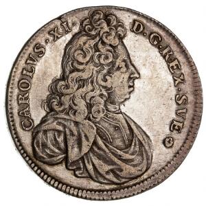 Sverige, Karl XI, 8 Mark 1693, SM 62, let pudset