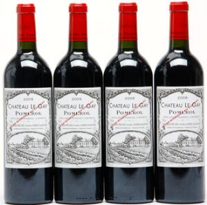 4 bts. Château Le Gay, Pomerol 2009 A hfin.