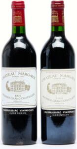 1 bt. Château Margaux, Margaux. 1. Cru Classé 1994 A hfin.  etc. Total 2 bts.