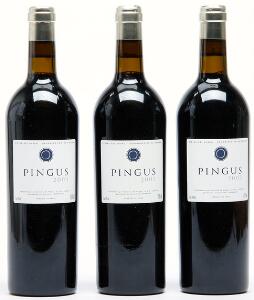 3 bts. Pingus, Dominio de Pingus, Ribera Del Duero 2003 A hfin.