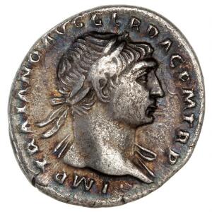 Romerske kejserdømme, Trajan 98-117, Denar 105-107, Ag, 2,85 g, RIC 122