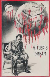 Tysk Rige. Propaganda Kort. Hitler. Flot opsat samling, monteret på udstillingplancher i ringbind incl. mange gode kort. Se fotoudsnit