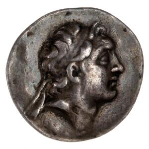 Antikkens Grækenland, kongerne af Kappadokien, Ariarathes V Eusebes Philopator, ca 163-130 f. Kr, Drakme, Ag, 4,12 g, Simonetta 16b