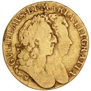 England, William  Mary, 1688-1694, Guinea 16943, S. 3426, F 303